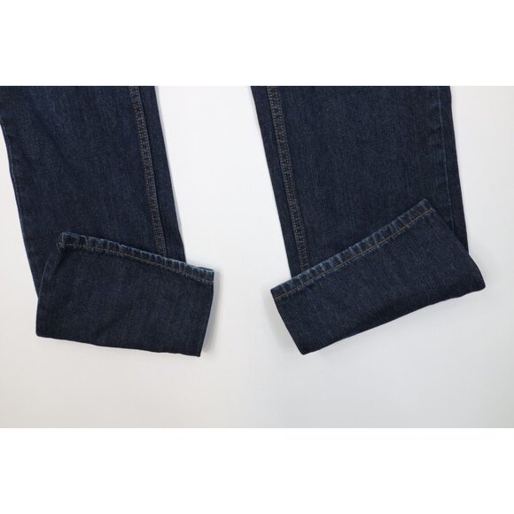 Vintage Y2K Levis 527 Mens 34x34 Faded Slim Boot Cut Flared Denim Jeans Blue - Picture 5 of 14